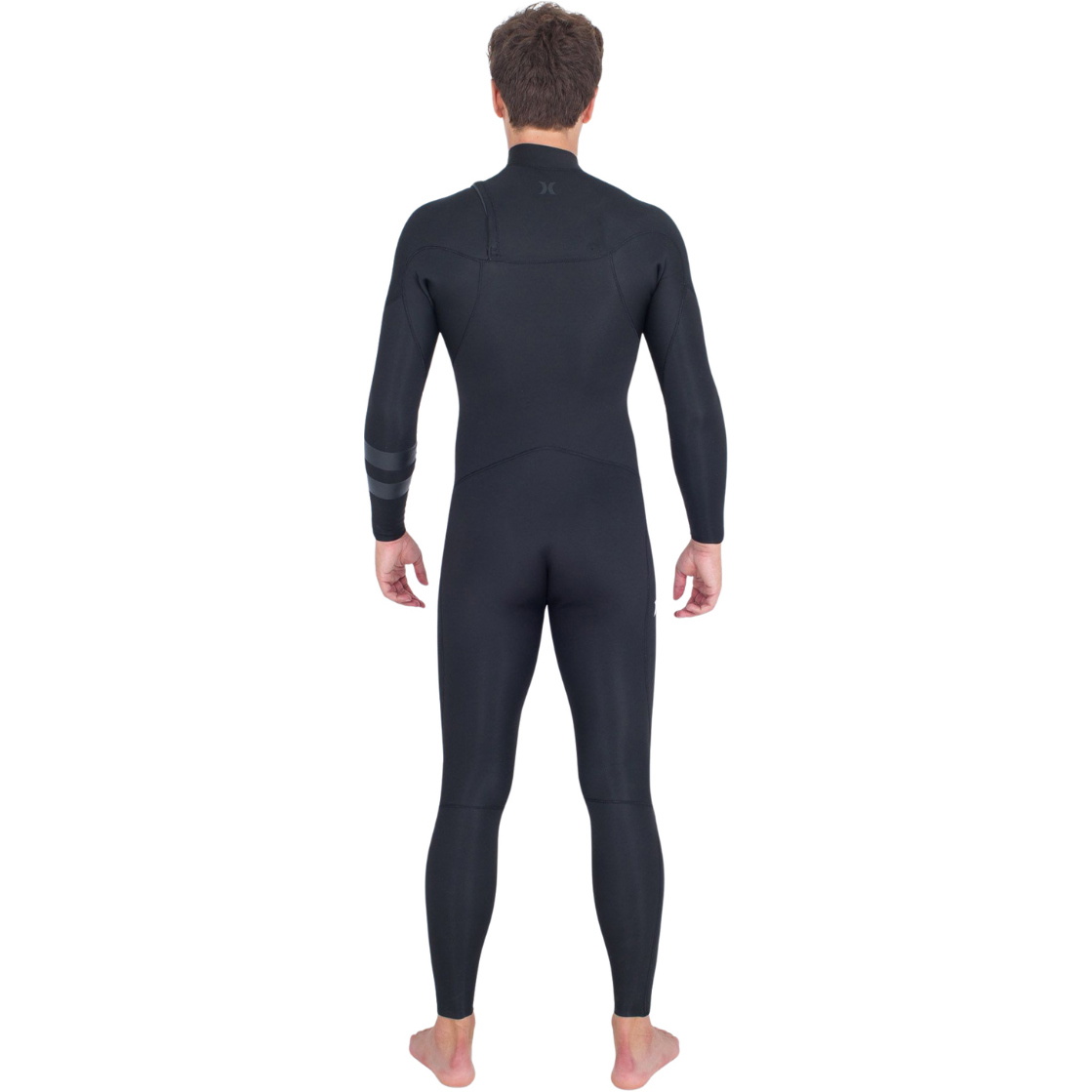 2026 Hurley Da Uomo Air 3/2mm Chest Zip Muta MFS0013312 - Black